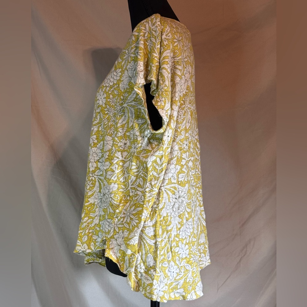Rachel Ashwell Shabby Chic Linen‎ Floral Top 🌸 - Picture 5 of 6